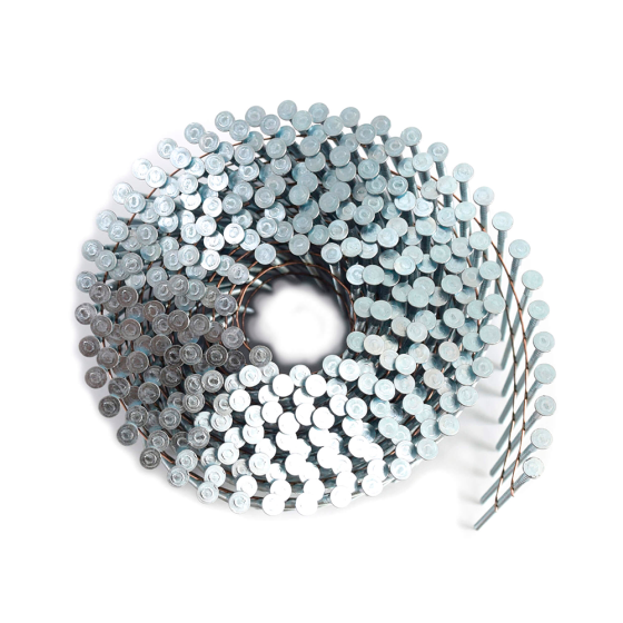 Гвозди барабанные CNW 25/50 RI CNK ершеные оцинкованные / 9000шт // For-Est