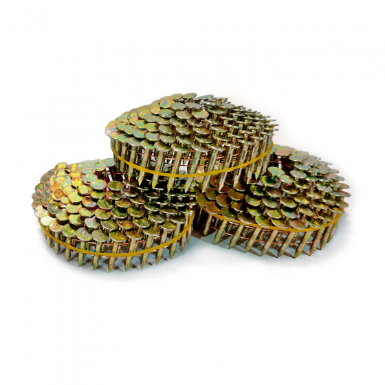 Кровельные гвозди DPN 31X38 NK RING ершеные оцинкованные / 7200шт // ПАКТ