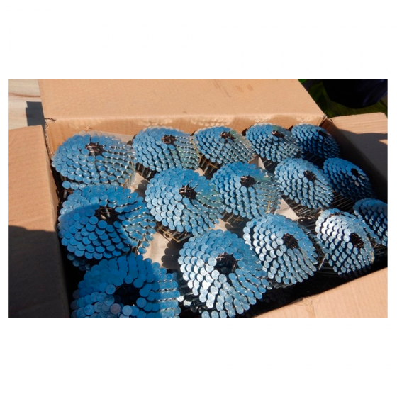 Кровельные гвозди CRN 3.05х38 ершеные оцинкованные /3600шт // M-MECH