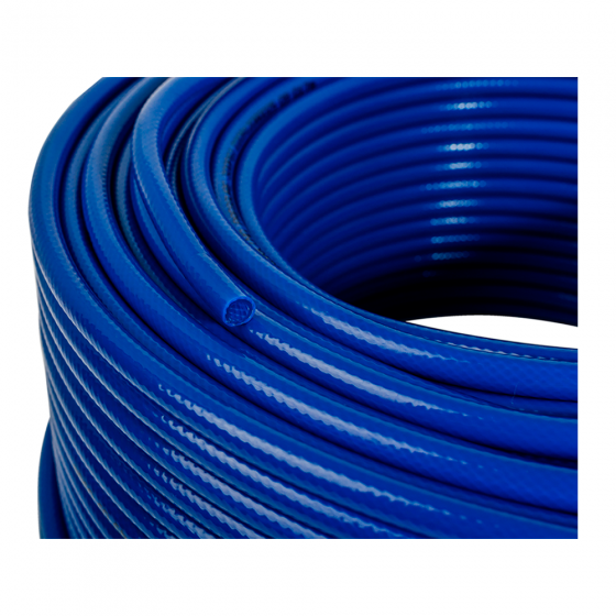 Трубка армированная NBPT PU 12/8 синяя