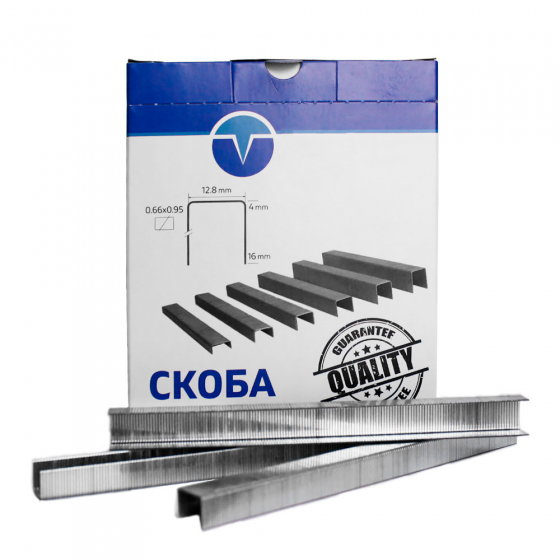 Мебельная скоба 80 A/08 (12.8х8 мм) cnk / 18200шт // Eurokrep