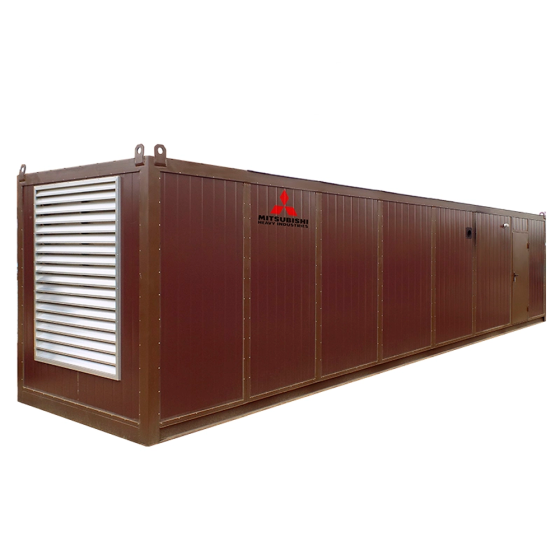 Дизельный генератор Азимут АД-2000С-Т400-2РНМ8 (2000 кВт, в контейнере, двигатель Mitsubishi, автозапуск)