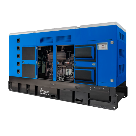 Дизельный генератор ТСС АД-400С-Т400-1РКМ15 в шумозащитном кожухе (PMG, QSZ13-G10)