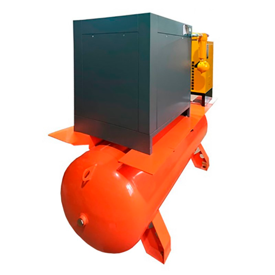 Компрессор винтовой Атом А4Е-500 (8 бар, 550 л/мин, 4 кВт, 500л, IP23)