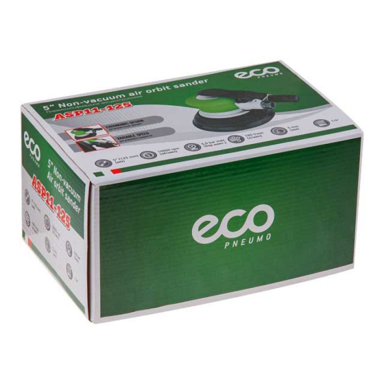 Пневмошлифмашина эксцентриковая ECO ASP11-125