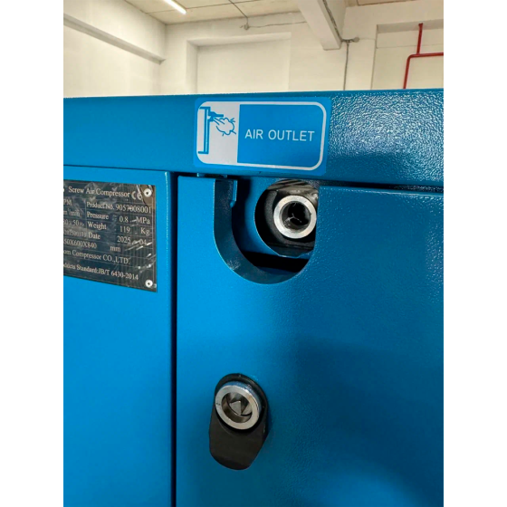 Винтовой компрессор BK 7.5/10 CFM (10 бар, 7.5 кВт, IP 55) ВедКом