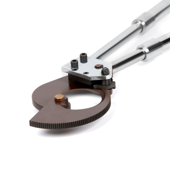 Кабелерез механический с храповым механизмом, 25 мм [HRH-CA040250]