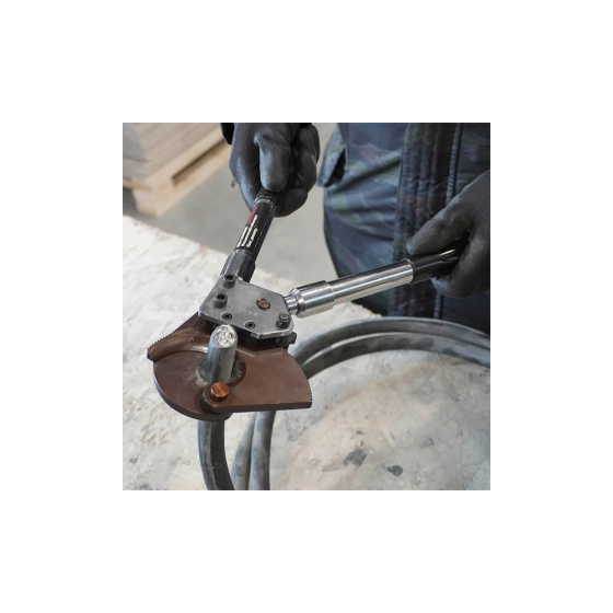 Кабелерез механический с храповым механизмом, 25 мм [HRH-CA040250]