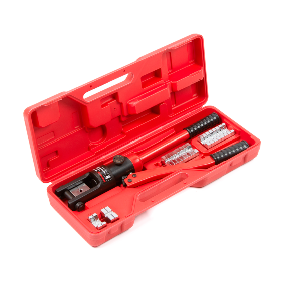 Ручной гидравлический пресс (кримпер), 9 т, 10-300 мм² [HRH-CR033090]