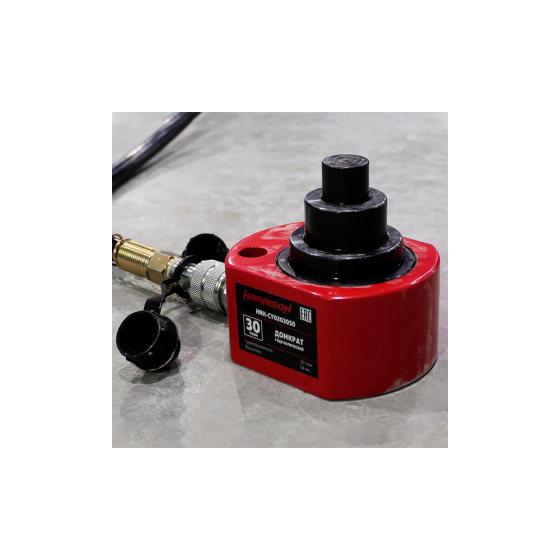 Домкрат гидравлический, телескопический, однополостной 30 т, ход 54 мм [HRH-CY0203050]