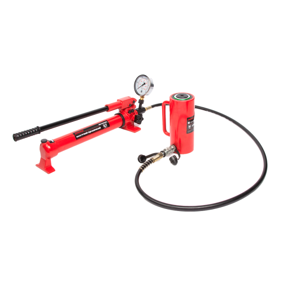 Домкрат гидравлический, однополостной 30 т, ход 100 мм [HRH-CY03030101]