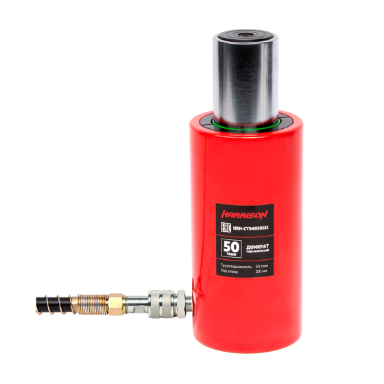 Домкрат гидравлический, однополостной 50 т, ход 150 мм [HRH-CY04050151]