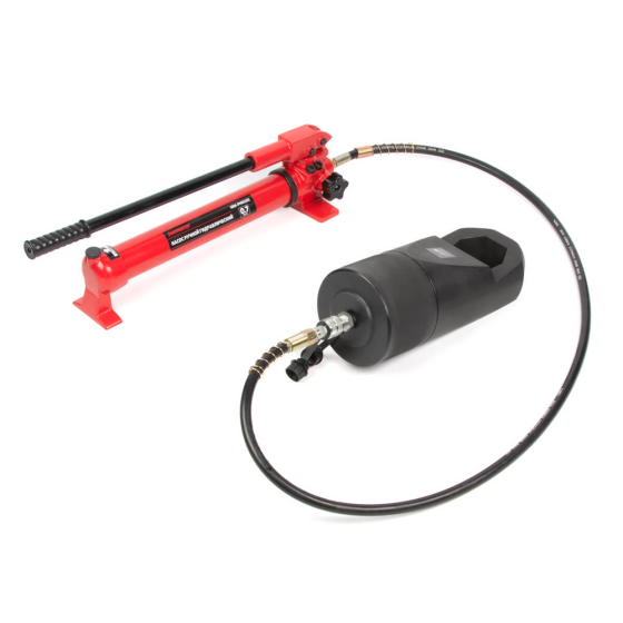 Гайколом гидравлический (голова) с подключением к внешнему насосу, 90 т, М39-М48 [HRH-NU02090048]