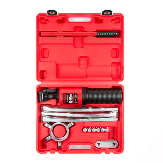 Съёмник гидравлический со встроенным насосом, 20 т, Ø захвата 100-350 мм, глубина 205 мм [HRH-PU0220350]