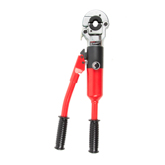 Ручной гидравлический радиальный пресс для труб, 8 тонн [HRH-TC0103208]