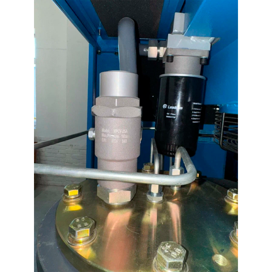 Винтовой компрессор ВК-J 22/10 TG (10 бар, 22 кВт, IP 23) ВедКом