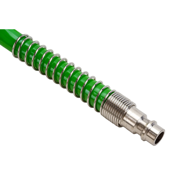 Шланг спиральный с быстросъемным соединением, 8/12мм, 5м, ECO, (AHU-0580)