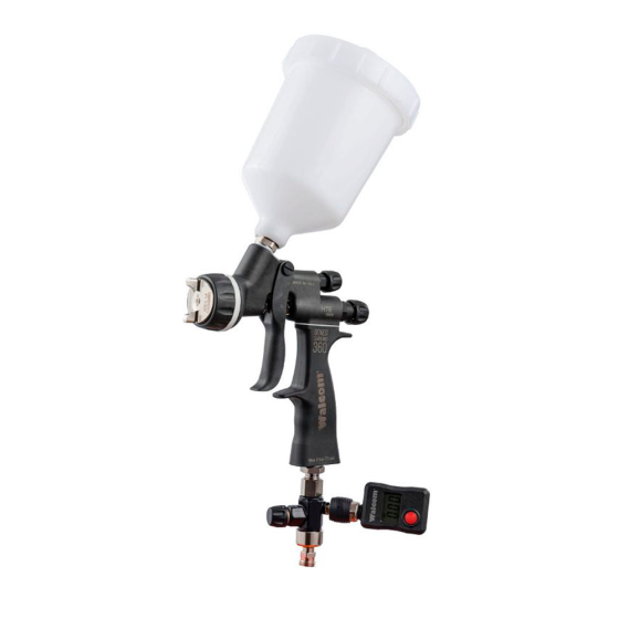 Краскопульт Walcom Genesi Carbonio 360 HTE CLEAR [9630**]