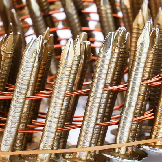 Гвозди кровельные барабанные 3,05/19 мм ершеные оцинкованные  / 7200шт // FROSP