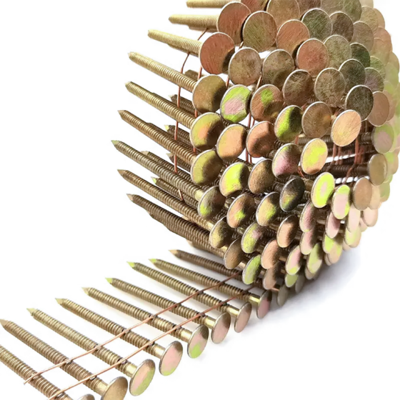 Гвозди кровельные барабанные 3,05/38 мм ершеные оцинкованные / 3600шт // FROSP