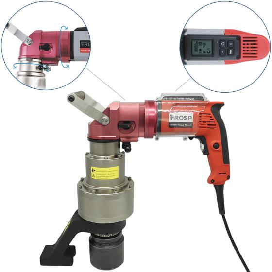 Электрогайковерт динамометрический угловой FROSP LDA-120A