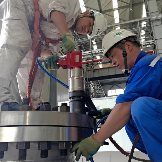 Пневмогайковерт динамометрический односкоростной FROSP LPK-39