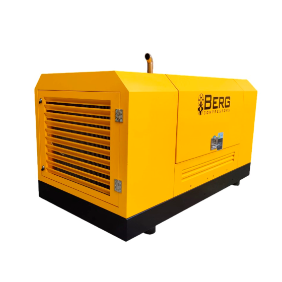 Компрессор дизельный передвижной Berg М-12-10 — 10 бар
