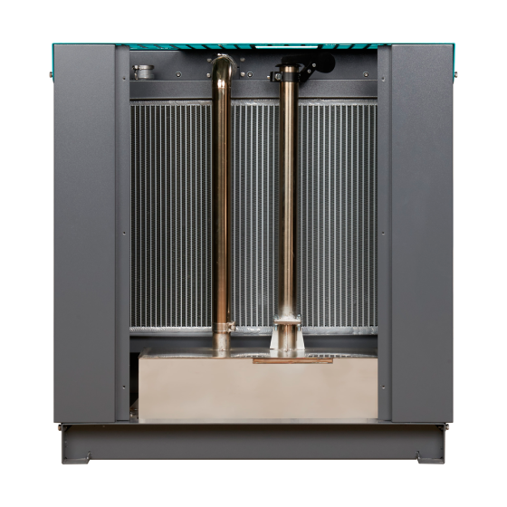 Винтовой дизельный компрессор Master Blast MB-100В-10+АС с осушителем, на раме