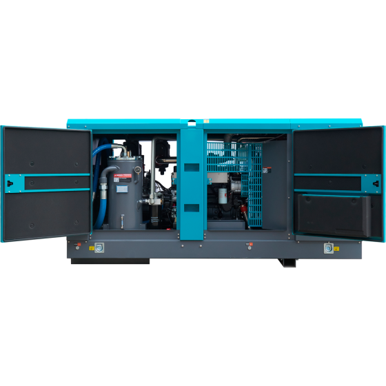 Винтовой дизельный компрессор Master Blast MB-950B-10 на раме