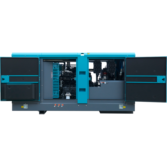 Винтовой дизельный компрессор Master Blast MB-750B-12 на раме