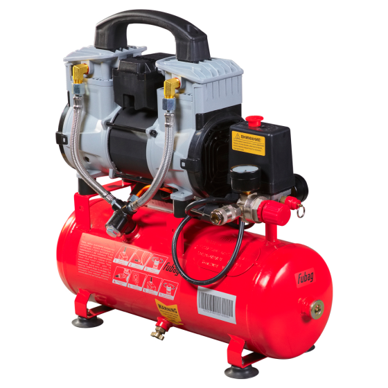 Компрессор воздушный FUBAG OLS 190/10 CM1.6 безмасляный малошумный
