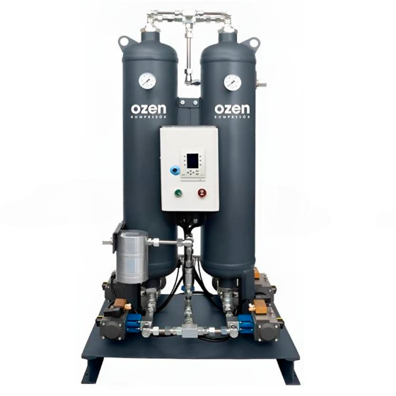 Адсорбционный осушитель OZEN ODD-0,8/40 холодной регенерации, 40 бар