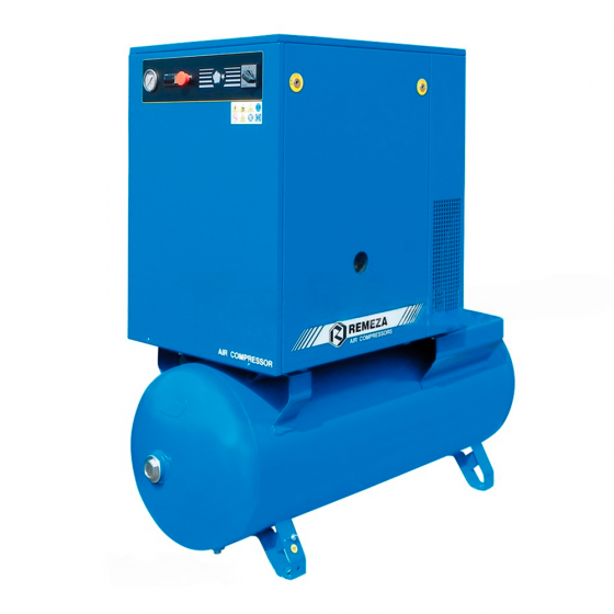 Винтовой компрессор Remeza ВК15Т - 500Д - 15 бар с осушителем