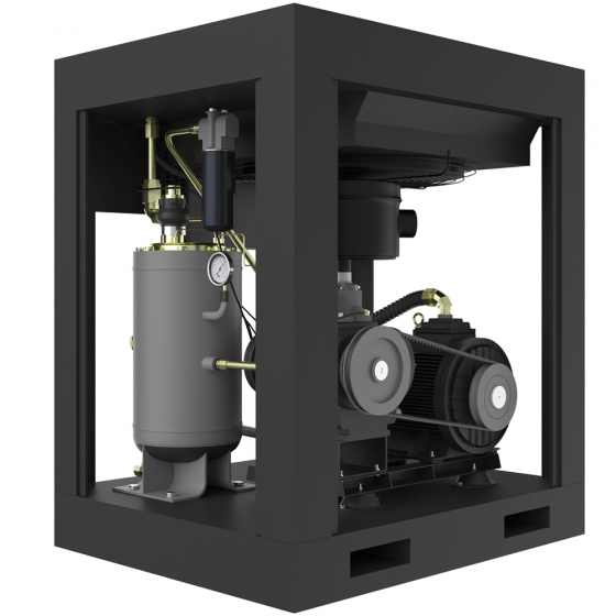 Винтовой компрессор с ременным приводом Harrison HRS-942200 - 12 бар (IP54)