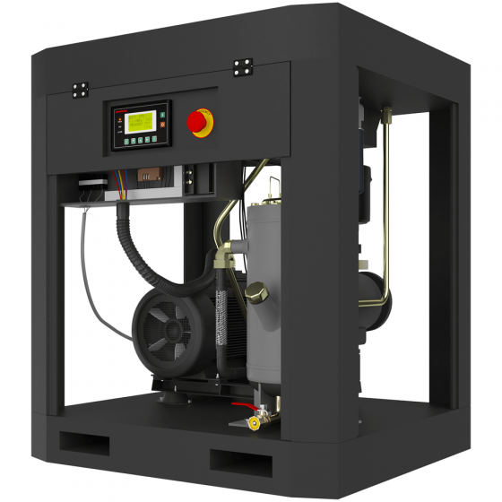 Винтовой компрессор с ременным приводом Harrison HRS-94750 - 8 бар (IP54)