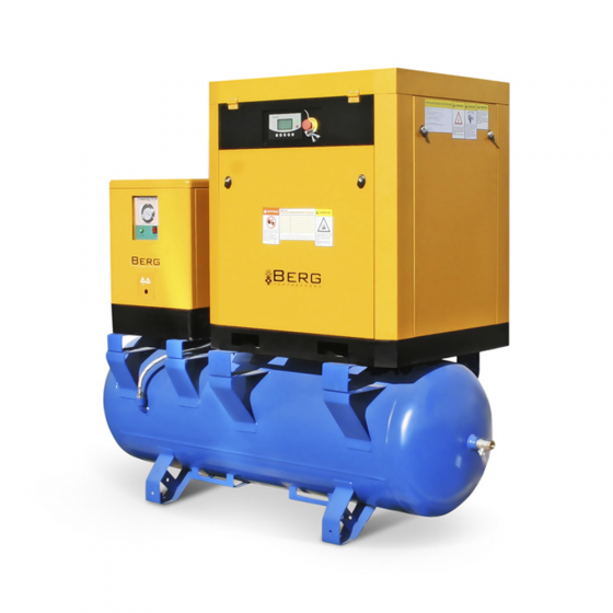 Винтовой компрессор Berg ВК-15О-500 - 10 бар (IP55)
