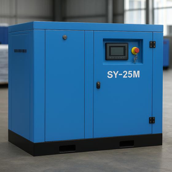 Винтовой компрессор SAYI SY-25M (7 бар, 3200 л/мин, 18,5 кВт, IP23)