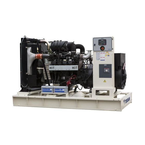 Дизельный генератор Teksan TJ824DW5C открытое исполнение