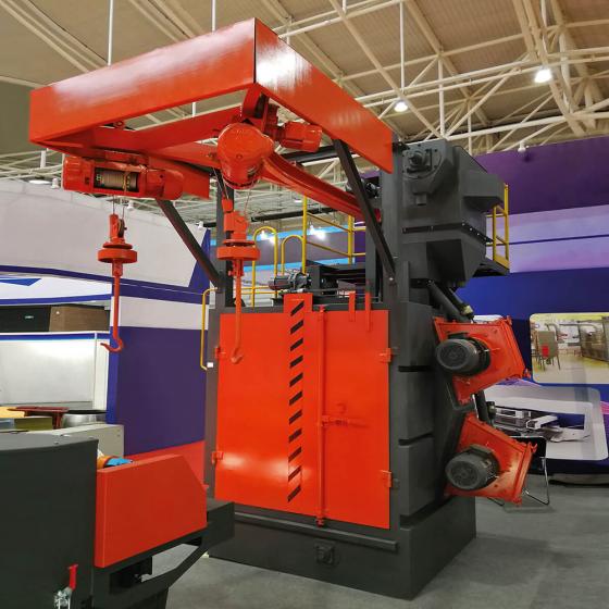 Дробеструйная установка с вертикальной загрузкой HRS-BCV1500