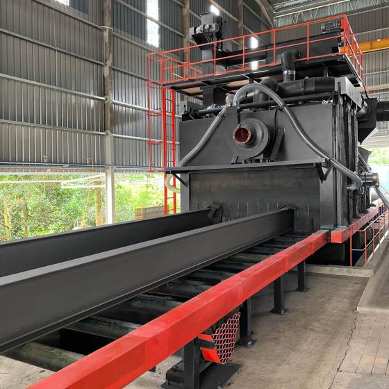 Дробеструйная установка проходного типа HRS-BCP1000