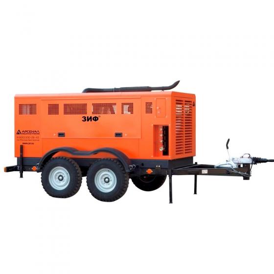 Компрессор ЗИФ-ПВ-10/1,5 на прицепе